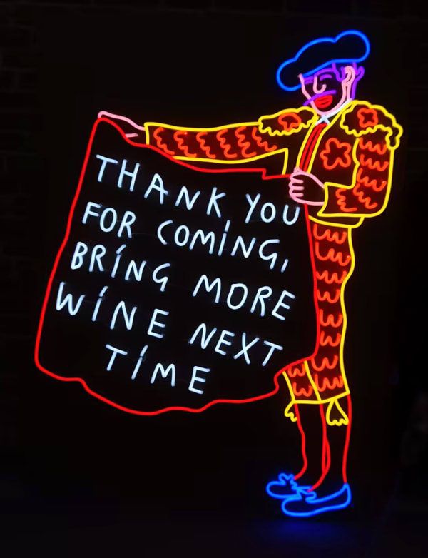 Dan Jamieson, Thank you for coming. Bring more wine next time.