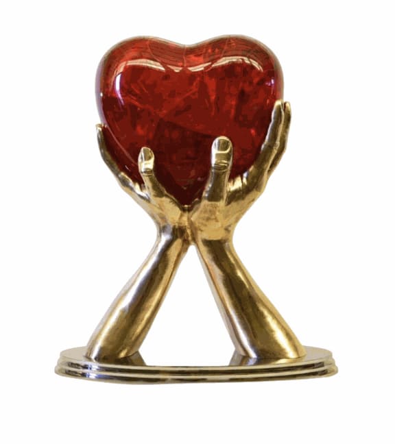 Lorenzo Quinn, I GIVE YOU MY HEART III (93 cm)