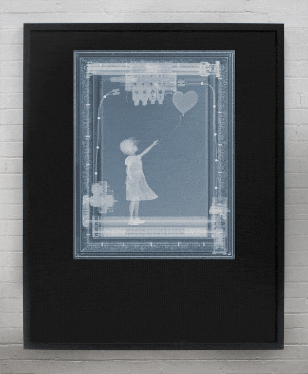 Nick Veasey, BANXSY CAVEAT EMPTOR, 2023