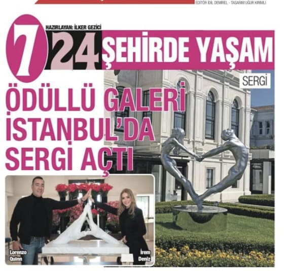 Ödüllü galeri İstanbul'da sergi açtı