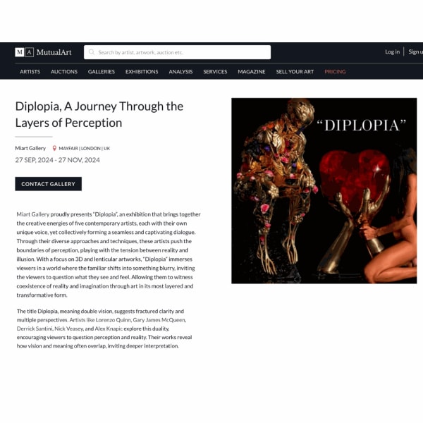 Diplopia, A Journey Through the Layers of Perception