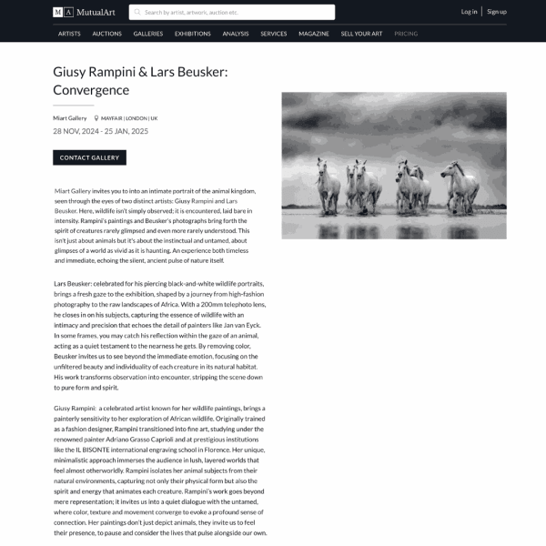 Giusy Rampini & Lars Beusker, Convergence