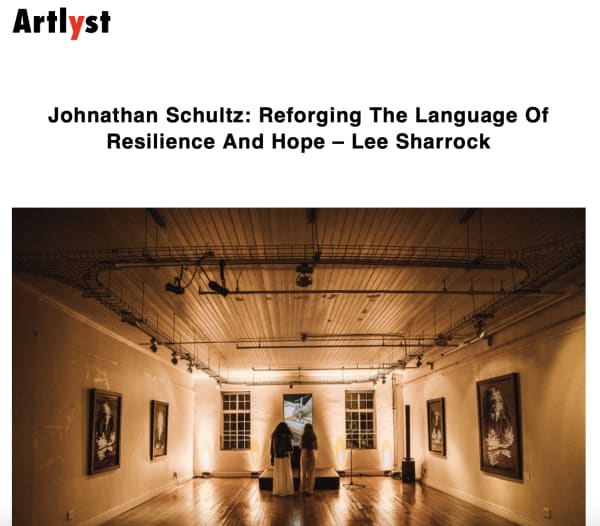Johnathan Schultz: Reforging The Language Of Resilience And Hope – Lee Sharrock