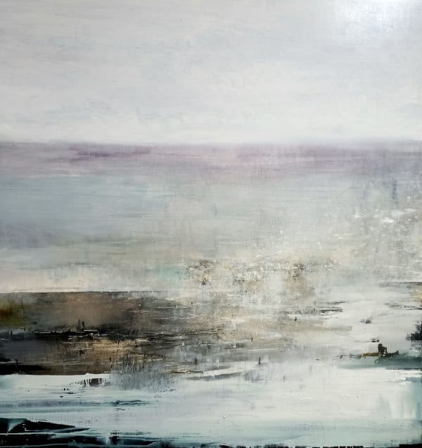 Gareth Edwards, The Seasons, Winter, oil on canvas, 215 x 150 cm, 2023