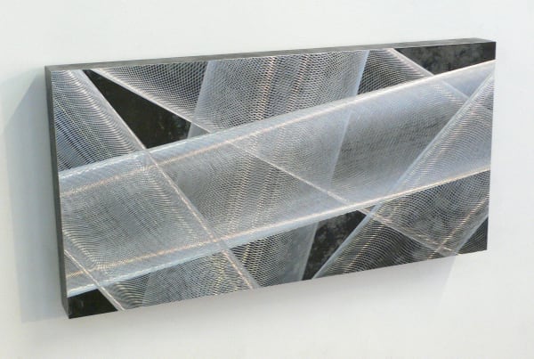 Mark Firth, Machine Drawing 6 and 8 inch, aluminium, 30 x 60 x 5 cm, 2009