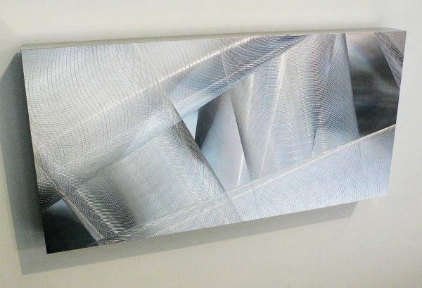 Mark Firth, Machine Drawing 20, aluminium, 30 x 60 x 5 cm, 2009