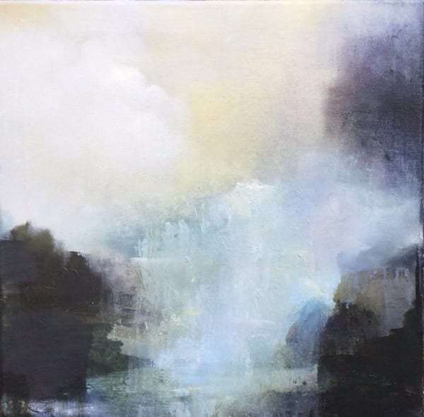 Gareth Edwards, 'Preacher's Cove', oil on canvas, 40 x 40 cm, 2020