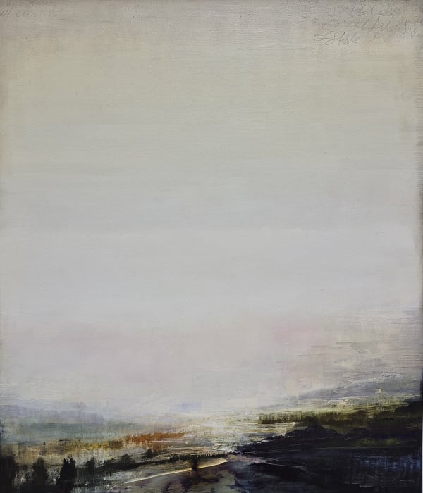 Gareth Edwards, Vale, oil on canvas, 100 x 90 cm, 2024