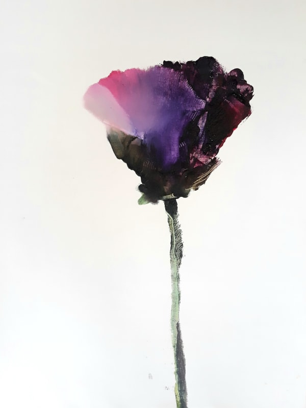 Gareth Edwards, Opium, oil on canvas paper, 40 x 30 cm, 2021