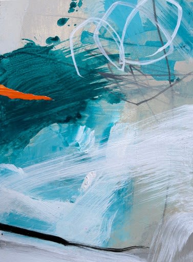 Neil Canning, Onshore Breeze, oil on paper, 29 x 21 cm, 2023