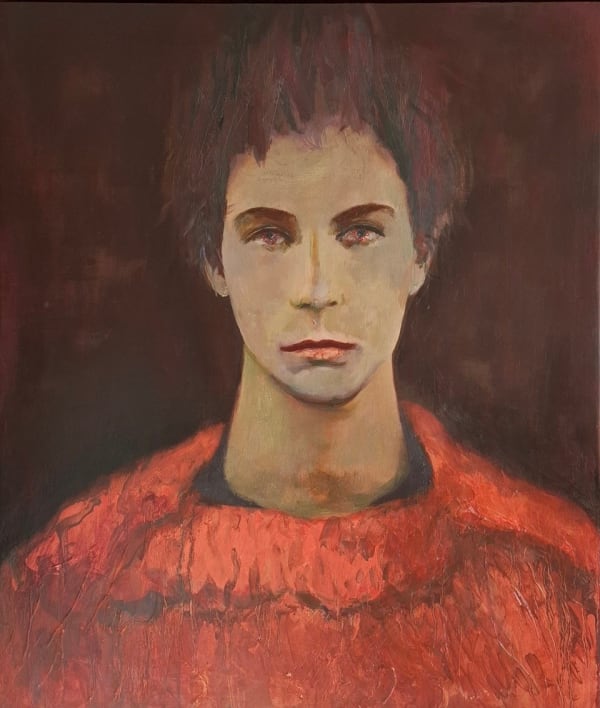 Jesse LeRoy Smith, Juvenile, oil on panel, 62 x 53cm, 2023