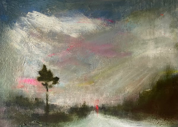 Mary Grant, I wandered out in the world for years II, oil on canvas, 30 x 40 cm, 2024