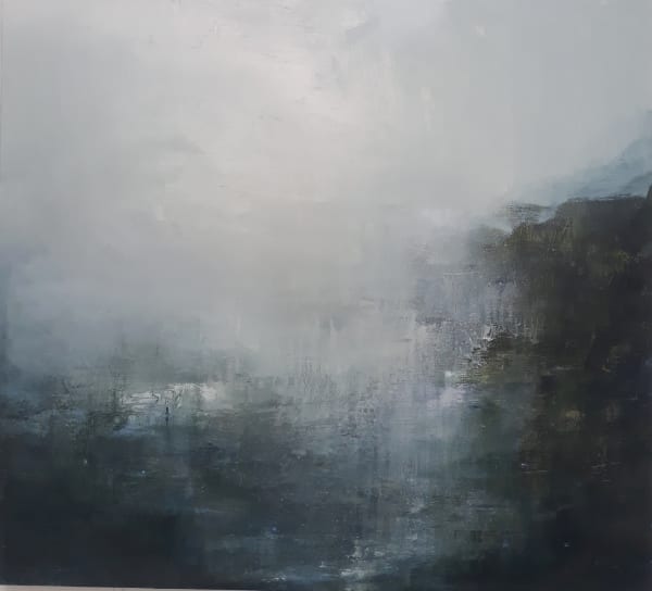 Gareth Edwards, The Rising and Falling, oil on canvas, 100 x 110 cm, 2020