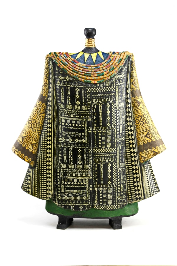 John Bedding, Amahle, ceramic sculpture, 52 x 43 x 14 cm, 2024