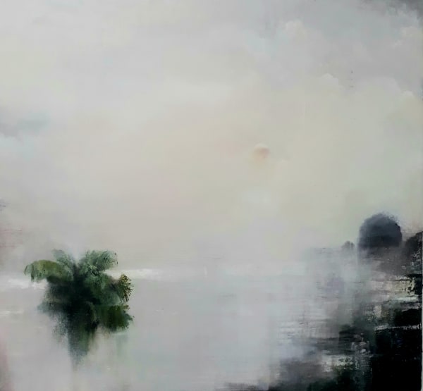 Gareth Edwards, Dawn, oil on canvas, 105 x 110 cm, 2020