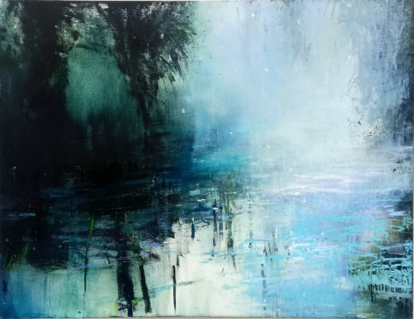 Gareth Edwards, Seeing the Light’, oil on canvas, 100 x 130 cm, 2024