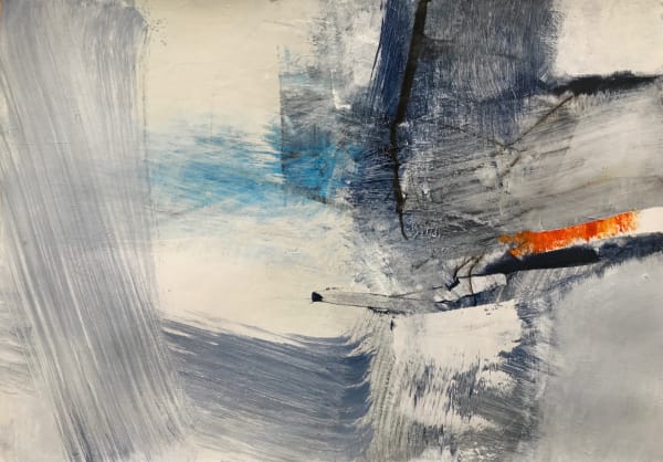 Neil Canning, Awakening, mixed media on paper, 42 x 29 cm, 2023