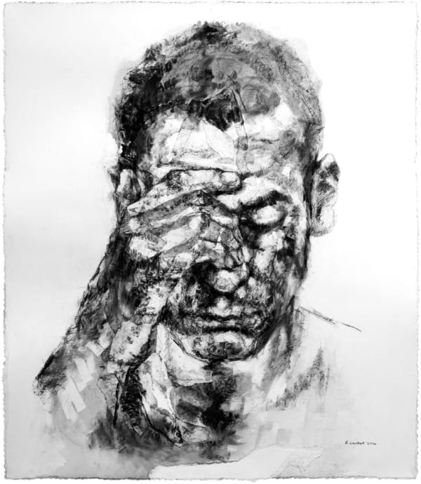 Alison Lambert, Dante, charcoal and pastel on paper, 126 x 110 cm, 2014