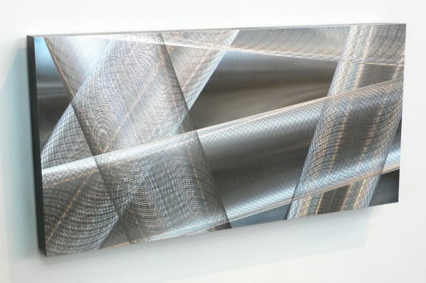 Mark Firth, Machine Drawing No 17, aluminium, 30 x 60x 5 cm, 2009