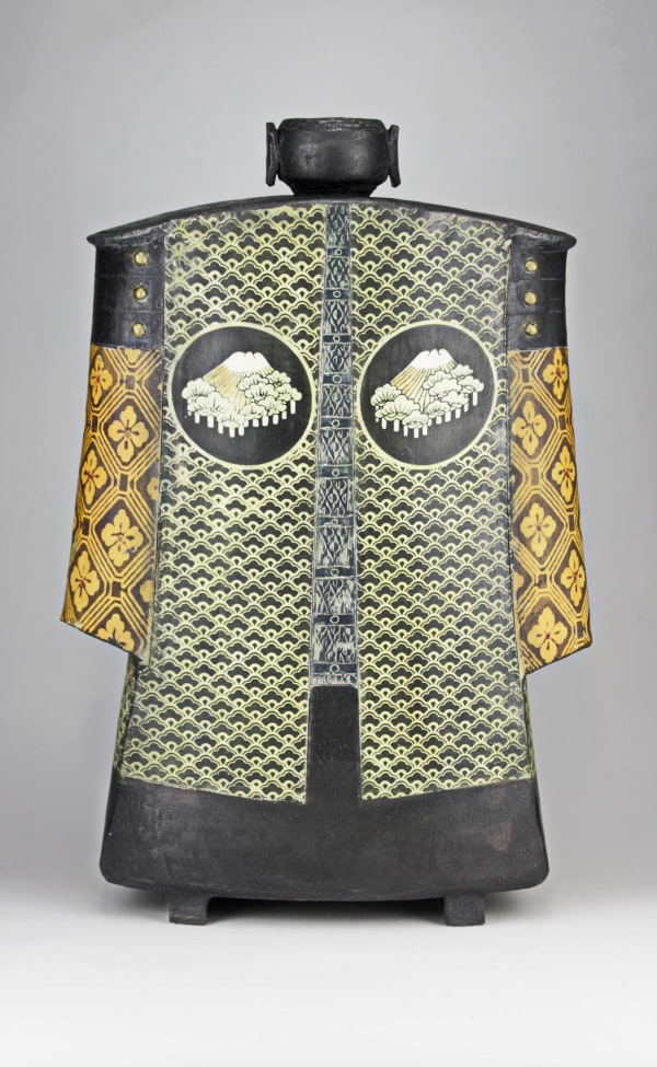 John Bedding, Hanzo, ceramic sculpture, 52 x 36 x 16 cm, 2023