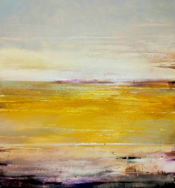 Gareth Edwards, Ocean Light, Glittering, oil on canvas, 100 x 90 cm, 2023