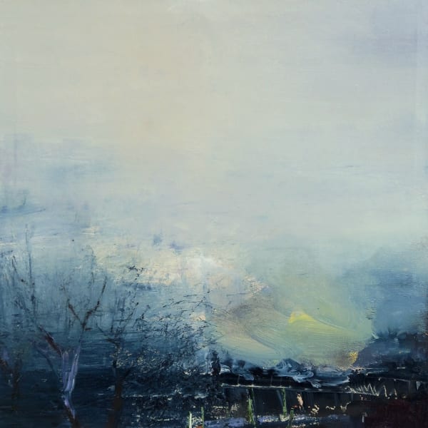 Gareth Edwards, Haute Pyrenees, oil on canvas, 50 x 50 cm, 2024