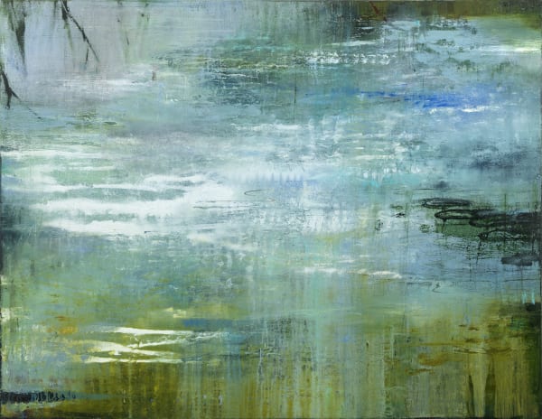 Gareth Edwards, Clearwater Light, oil on canvas, 100 x 130 cm, 2024