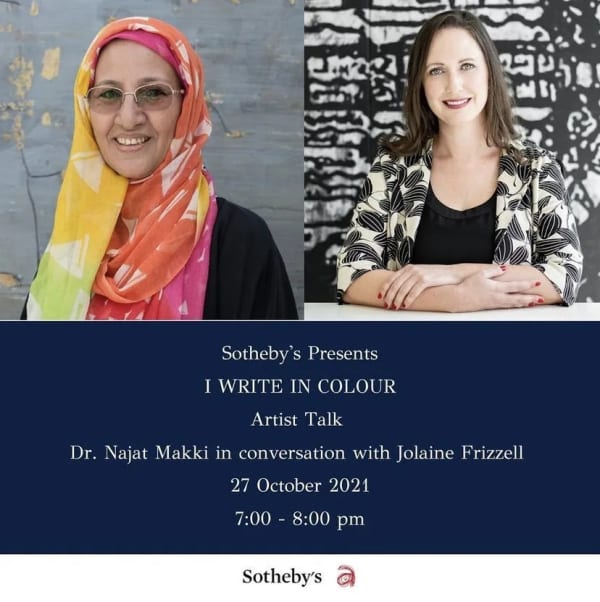 Talk: Dr. Najat Makki at Sotheby's