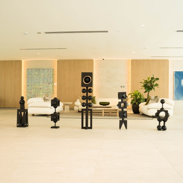 Khalid Al Banna at HUNA Sculpture Park