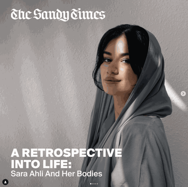 A Retrospective Into Life: Sara Ahli And Her Bodies