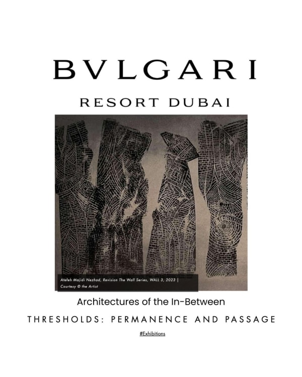 BVLGARI on Architectures of the In-Between, Thresholds: permanence and passage