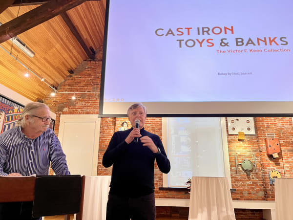 CAST IRON TOYS & BANKS TALK BY NOEL BARRETT