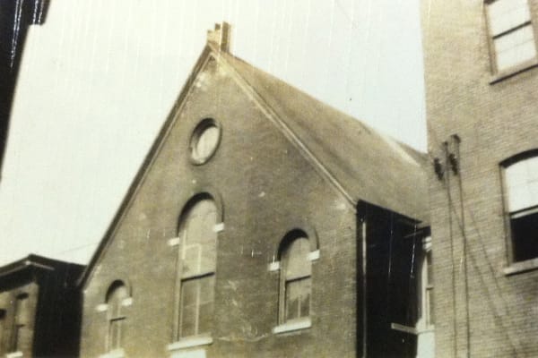 Historical photo of Bethany Mission for Colored People