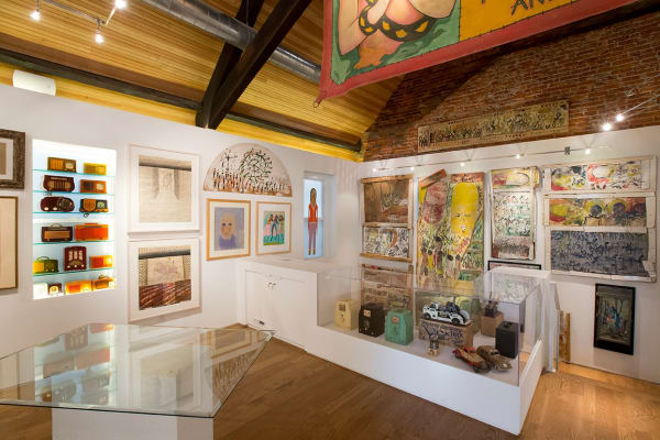 Interior view of The Keen Collection