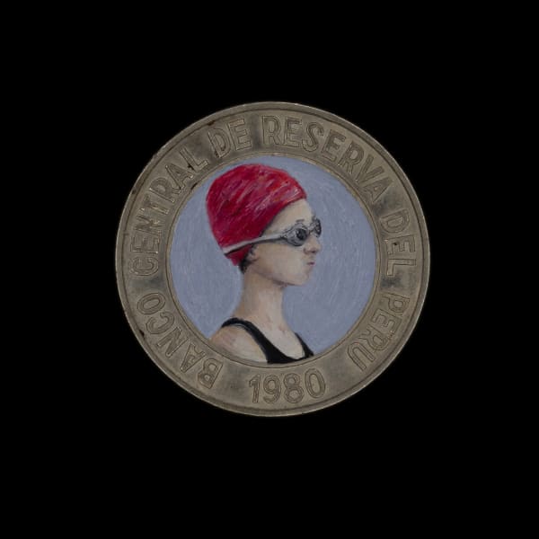 Painted Numismatics, Miniature paintings by Carlos Alarcon