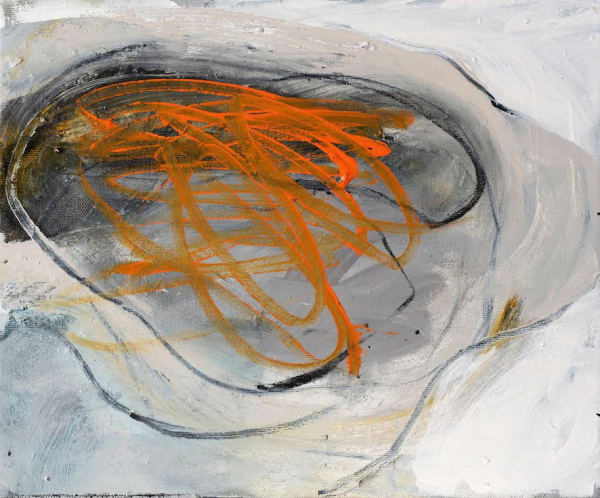 DAY BOWMAN Sunken Forest 1 26 x 30 x 4 cm oil, charcoal and conte on canvas £675