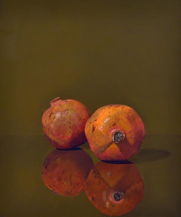 BRIAN MARTIN BROOKS Pomegranates 61 x 51 cm. Oil on canvas £5,750