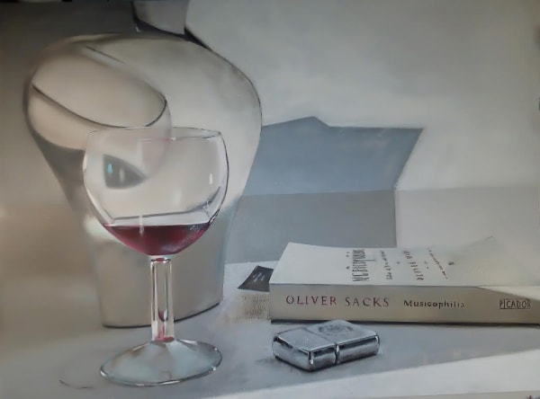 DAVID AUGUSTIN Accidental Composition 51 x 61cm inc. Frame Acrylic on board £850