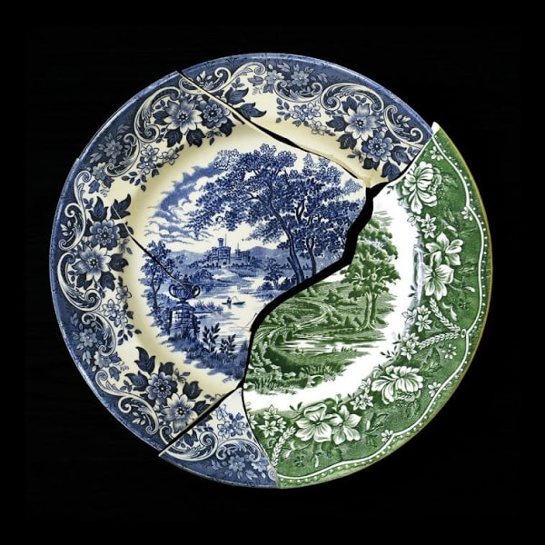ROGER HOPGOOD Broken Plate I 42cm x 42cm Giclee print on Hahnemuhle photo rag £275