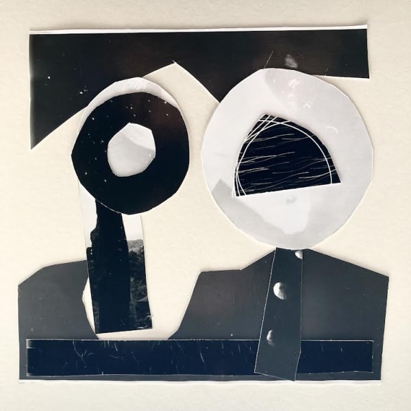 PATRICK LEARS angelii 40 x 40 x 3 cm Collaged photographs £300