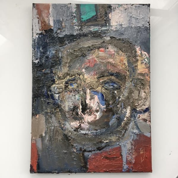 MARK MILLSTED Portait of Desolution 40cm x 30cm Oil on Canvas £1200