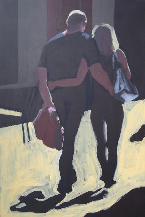 SUE RANSLEY ‘Love and Light’ 45 x 65cm Framed Acrylic on Canvas £545.00