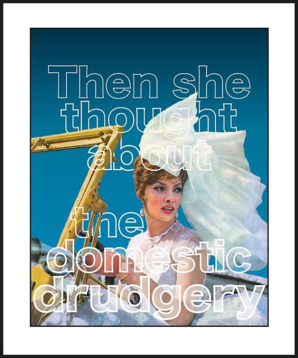 KATHRYN REILLY I Don't 50cm x 60cm Giclee print, mount and frame £300