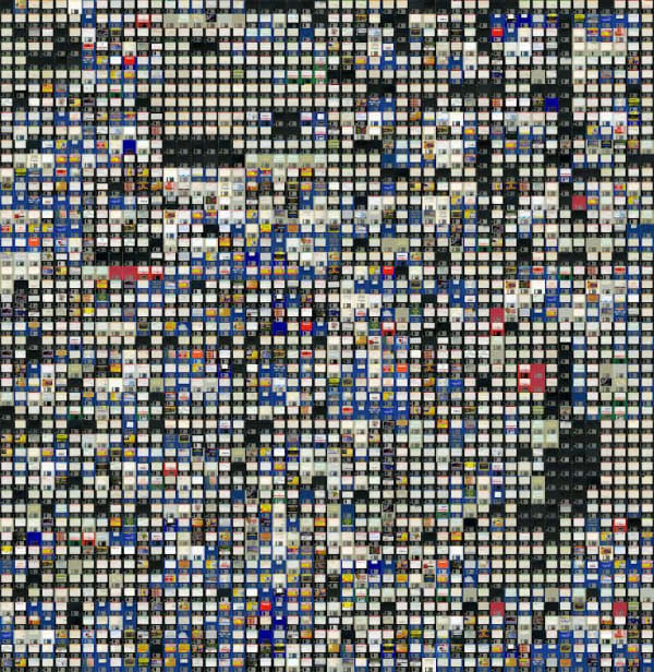 LINDA SIMON Photoshop 20.0.4 63 x 62 cm C-type print on Dibond Edition of 3 (2 available) £675