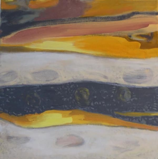 JENNY BLANCHARD Undercurrent 40 x 40 cm Oil on Canvas £600