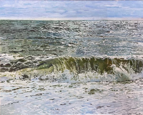 HARVEY TAYLOR ‘The first wave’ 40cm x 50cm Oil on canvas £400