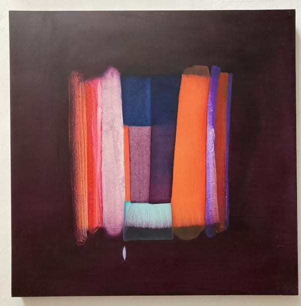 PHILIPPA TUNSTILL Pageant oil on board 60x60cms £950