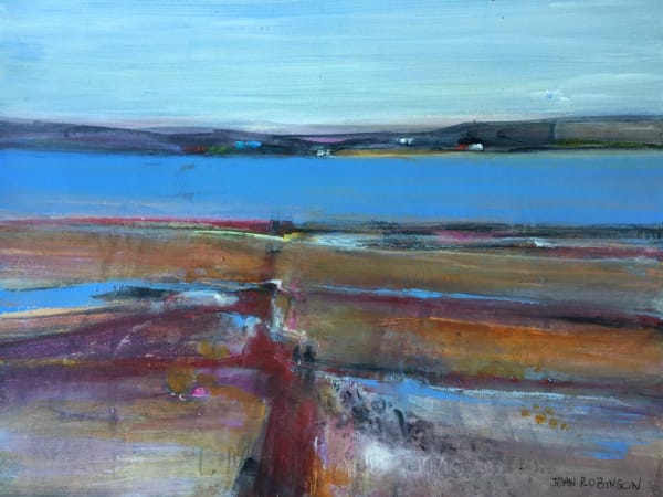 Jean Robinson Autumn Shore Mixed Media 43 x 53 cm £850