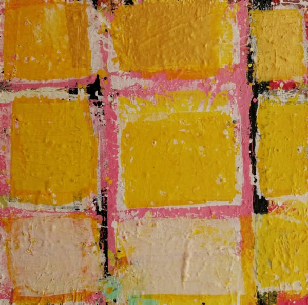 DANIEL BACKHOUSE oh baby you send me oil on board 100 x 100 cm £4000