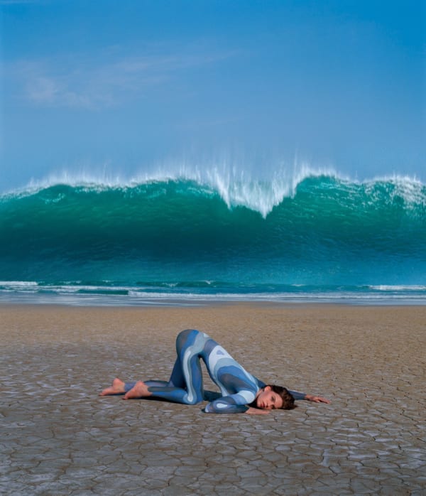 STORM THORGERSON Wave (Deepest Blue) 2004 Silkscreen Print on Paper 835mm x 660mm x 2mm Edition of 325 Copyright The Artist